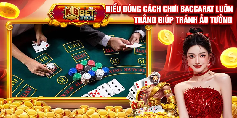 Hiểu đúng cách chơi baccarat luôn thắng giúp tránh ảo tưởng