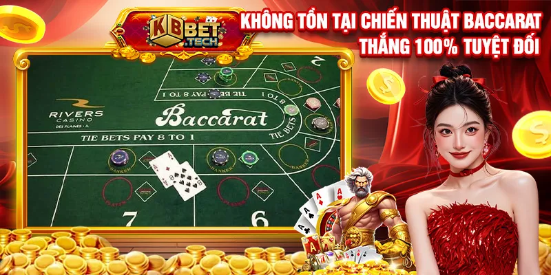 Không tồn tại chiến thuật baccarat thắng 100% tuyệt đối