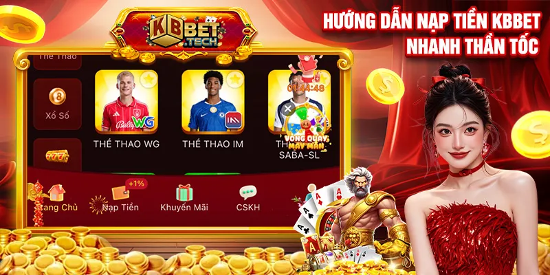 Nạp tiền KBBET